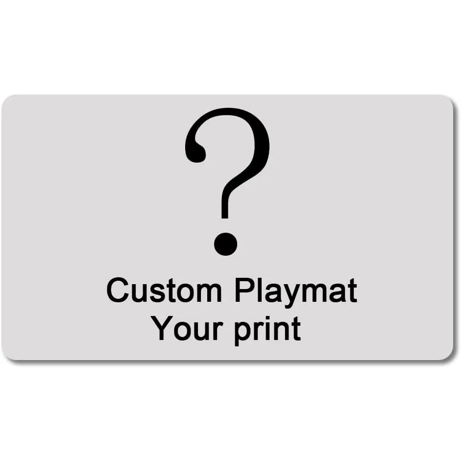 

Индивидуальный игровой коврик, совместимый с MTG TCG YGO DTCG PTCG OPCG, 24 x 14 дюймов, с сумкой для коврика, зоной для печати и дополнительной прошитой окантовкой