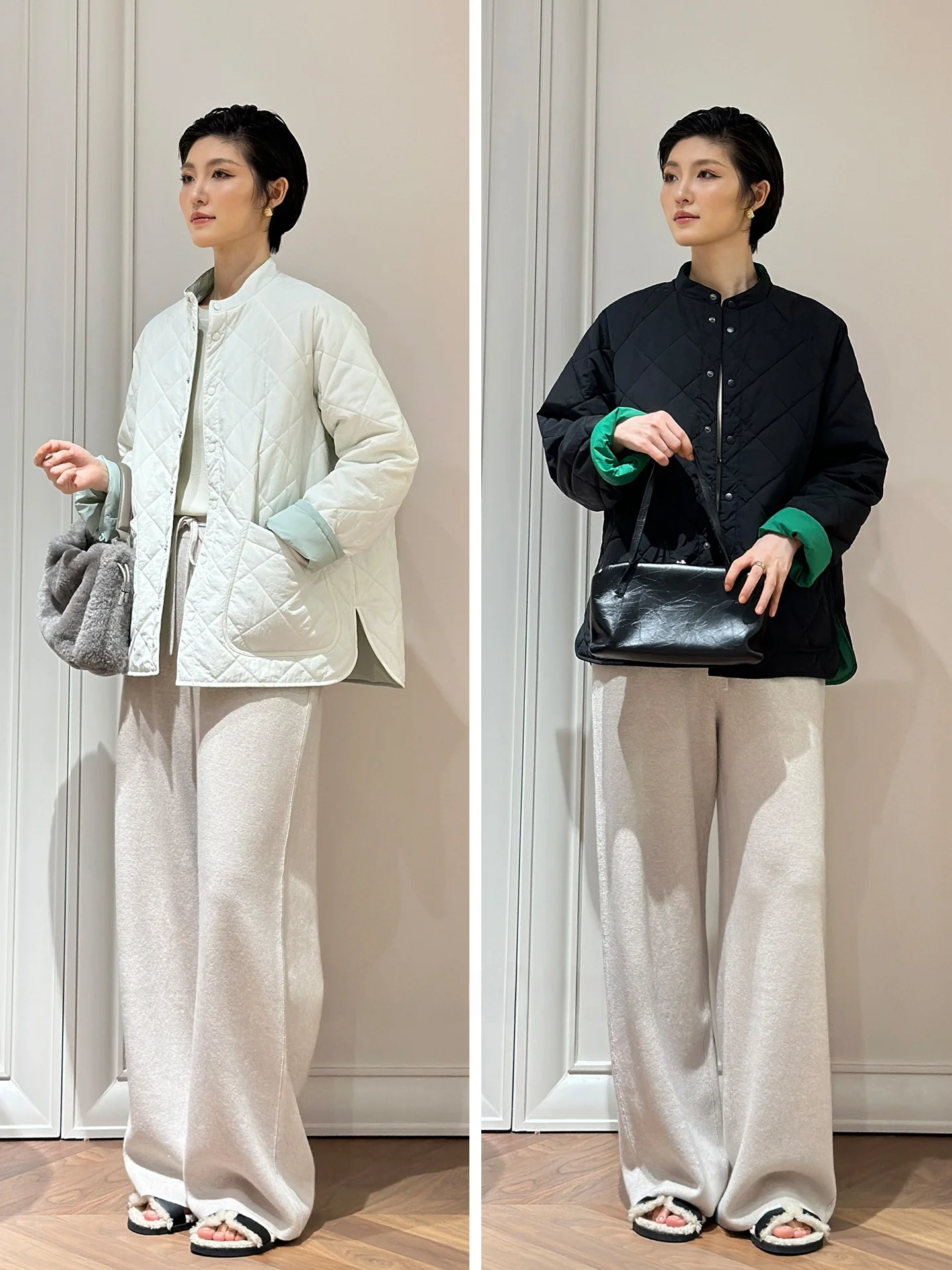 

Lightweight Cotton Jaet Salt Sinkage Proc New Chinese Sle Rhombus Pattern Limited Edition Autumn Commute Sle Zippe...