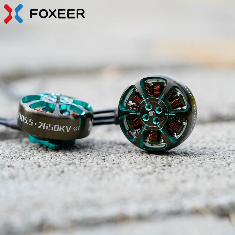 

FOXEER Datura 2105,5 2650KV 3650KV 4-6S T-Mount Brushless Motor 3-4inch propeller для RC FPV Freestyle Cinewhoop Ducted Drone