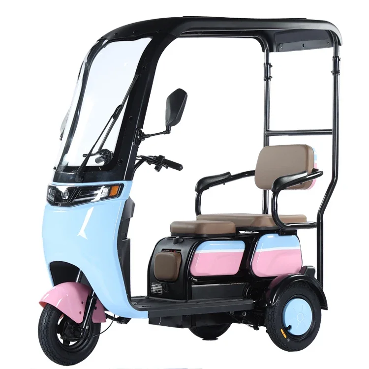 

High Quality Manned Closed 3 Wheel electrica triciclo Electric Trike Tricycle