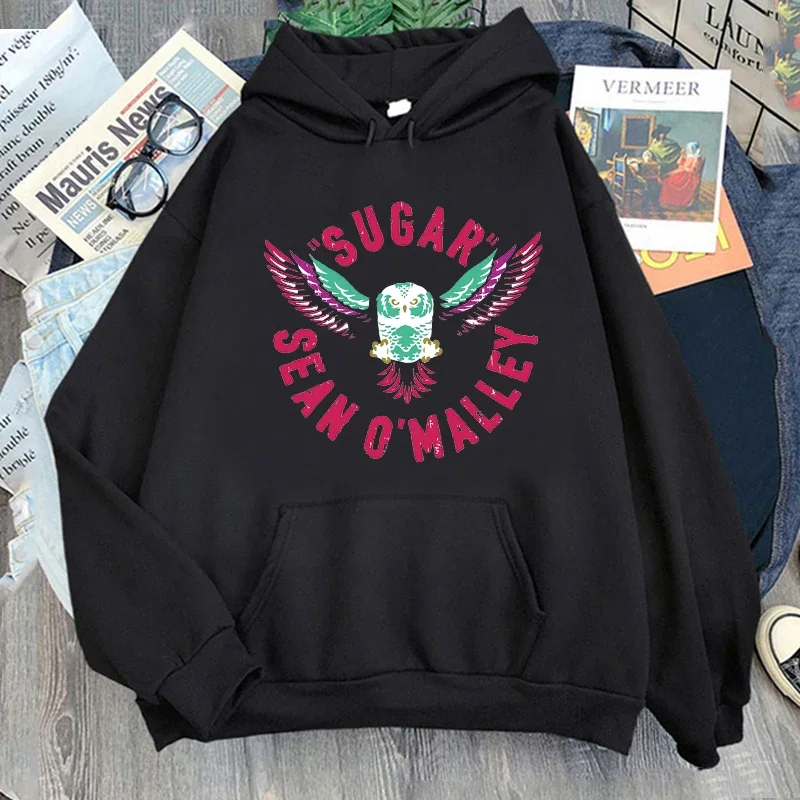 2024 Sean O Malley Hoodie Unisex Kurzarm Frauen Männer Sweatshirt 2023 Neue Mode Kleidung Herbst Winter Trainingsanzug Männer Streetwe