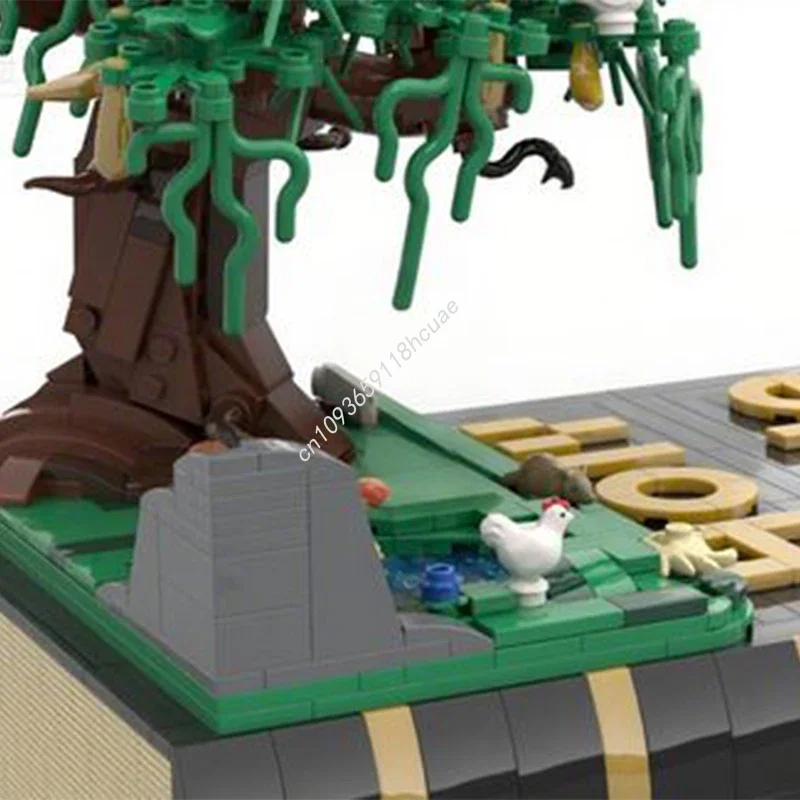 491 stücke MOC Die Heilige Bibel Adam Eve Modell Bausteine Ziegel Handwerk Spielzeug Modulare Geburtstag DIY Montieren Kinder Weihnachten Geschenke