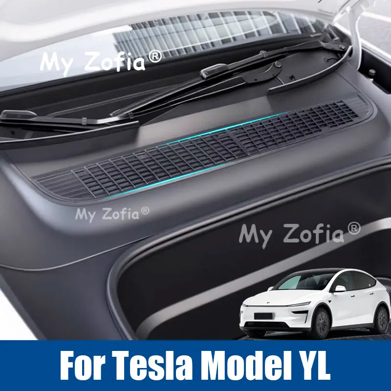 

Air Inlet Protective Cover For Tesla Model YL Model Y 2026 2027 Car Anti-leaves Air-Conditioning Grill Cover Accessories