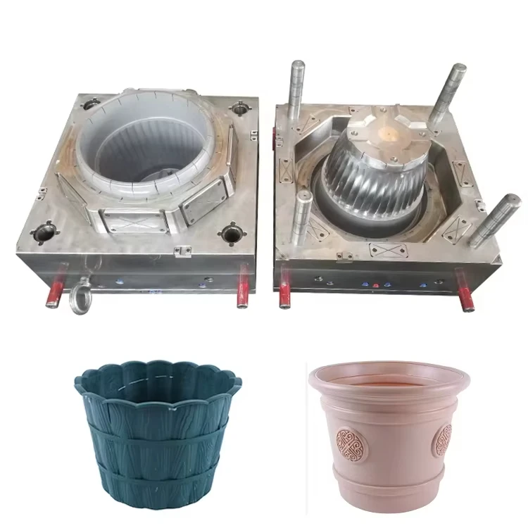 Fashion Design Cheap Price Customized High Quality Plastic   Flower Pot Mold