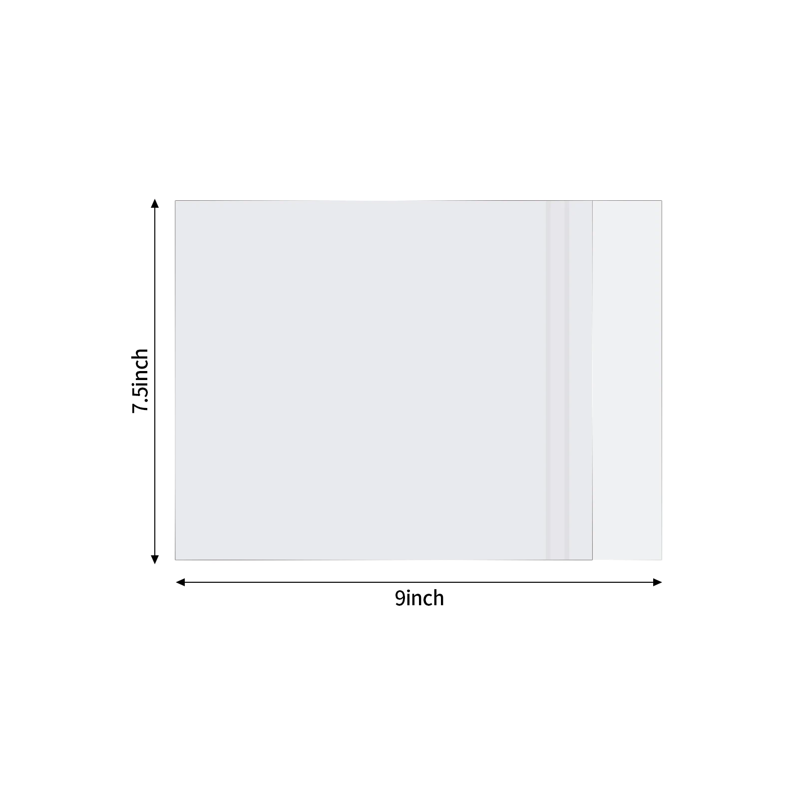 أكمام واقية من تسجيلات الفينيل قابلة لإعادة الاستخدام ، أكياس بلاستيكية ، ذاتية اللصق ، غطاء خارجي شفاف ، 7 ، 10 ، 12 بوصة ، 4 أنماط ، 25