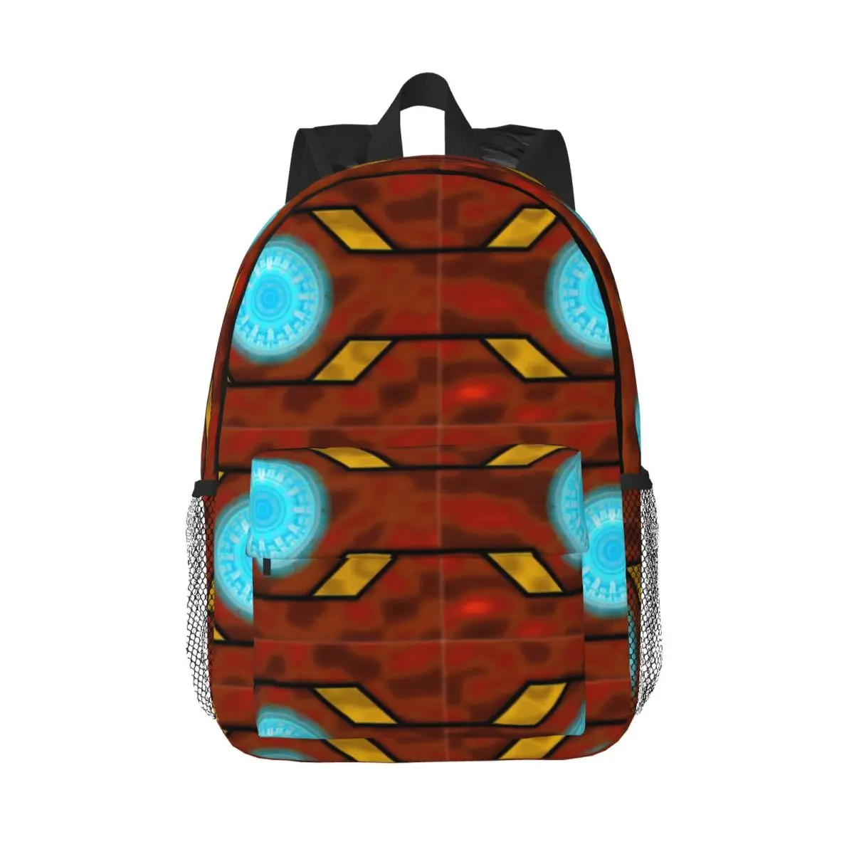 

Iron Man 15-Inch Waterproof Backpack - Lightweight Travel Bag with Multiple Pockets for Organization