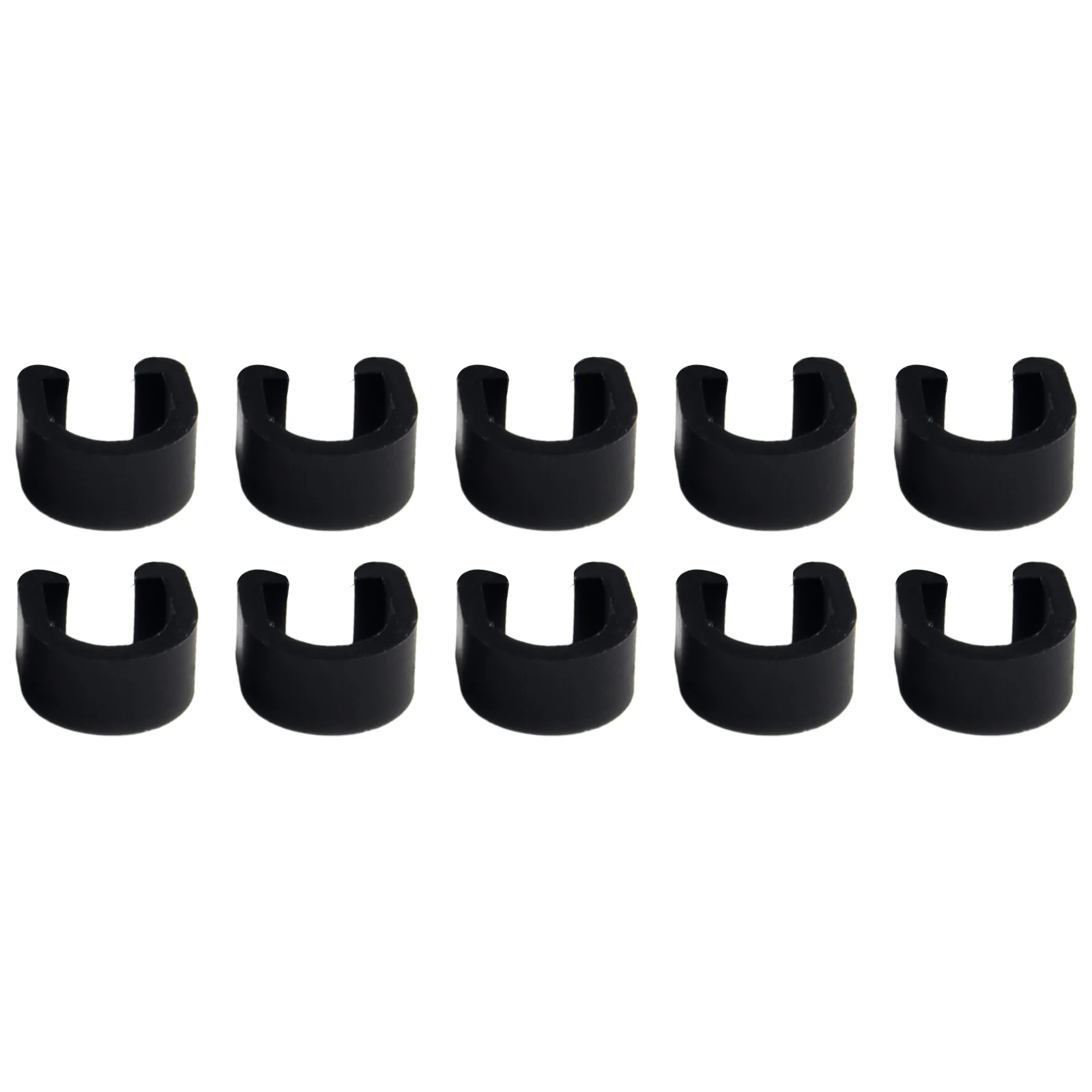 

Зажимы-клипсы C-образной формы для велосипедных тросов, 10 шт., фиксаторы для тормозных тросов, аксессуары для крепления велосипедных тросов для MTB и шоссейных велосипедов