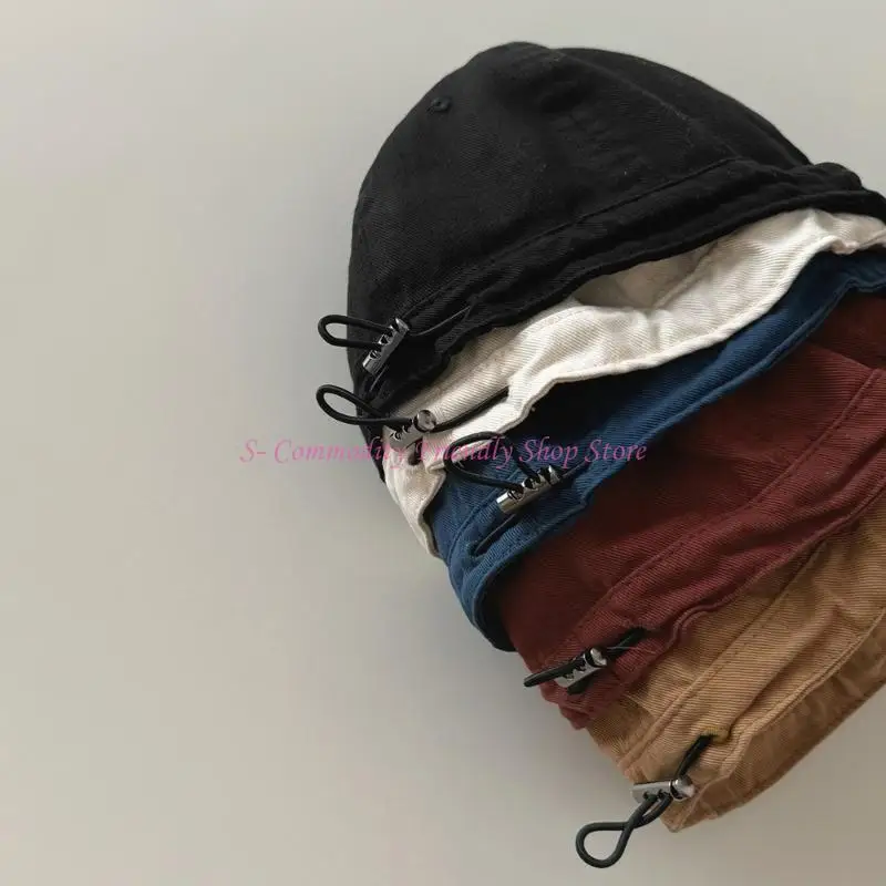

85AE Baby Baseball Hat Simple & Fashionable Kids Hat Cotton Hat Sun Protections Hat
