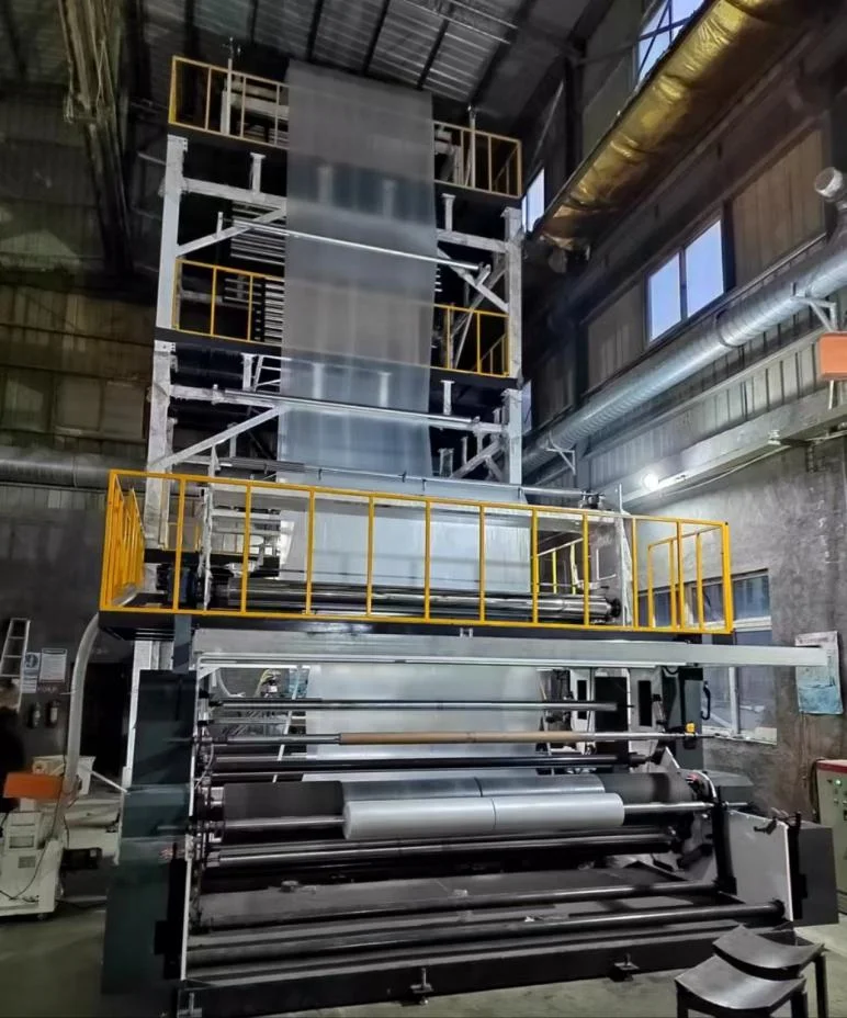 OEM LLDPE LDPE LLDPE 1000 Agricultural Plastic Film Blowing Machine Polystar Blown Film Machine