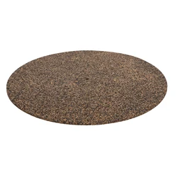 12in Vinyl Record Mat Pad Cork Non‑Slip Anti‑Static Turntable Slipmat for LP Records new