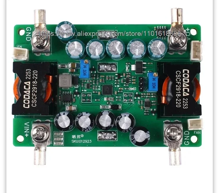 

Constant Voltage and Current Adjustable Input 14-90V, Output 18-140V, 2800W High-power DC-DC Boost Module