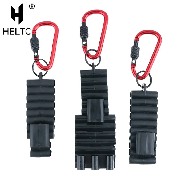 Screwdriver Bit Holder Storage Case Portable Magnet Organizer Sleeve With Carabiner Keychain Screw Driver Head Drill Bits Case