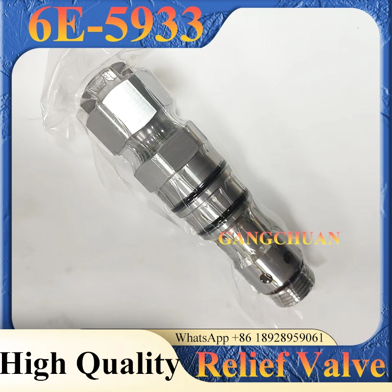 Graafmachine Ontlastklep 6E-5933 107-7033 6E5933 1077033 Hoofdregelklep voor E320B E320D