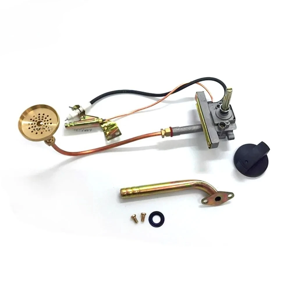 Brass LPG Energy Saving Burner Core Gas Stove Parts Piezo Igniter Ignition Switch For Household Stove & Cotton Candy Machine