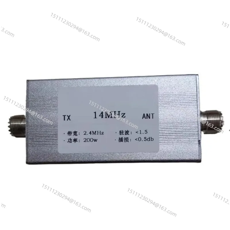

144Mhz To160MHz HighPerformance Bandpass Filter BPF N Socket Interface Enhances Receiving Sensitivity and Communication Distance
