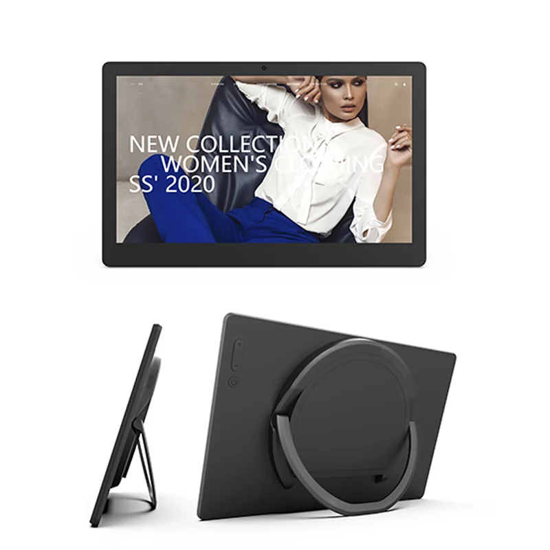 15.6 Inch Capacitive Touch Digital Signage And Displays Advertisement Support Embedded Lte 4g Module Lcd Display