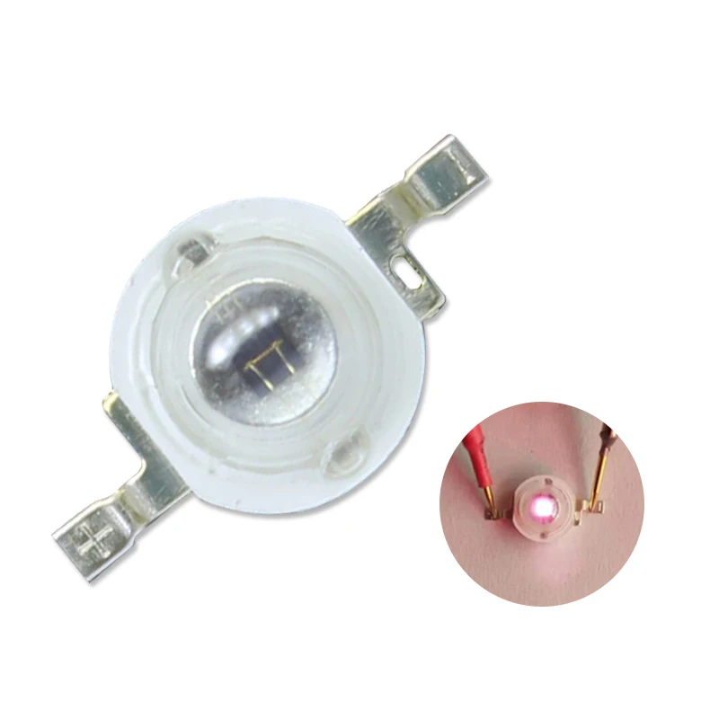 5pcs 1W 3W High Power LED IR 730nm 760nm 810nm 850nm 880nm 940nm 980nm 1050nm Diode Light Lamp for Night Vision CCTV Camera