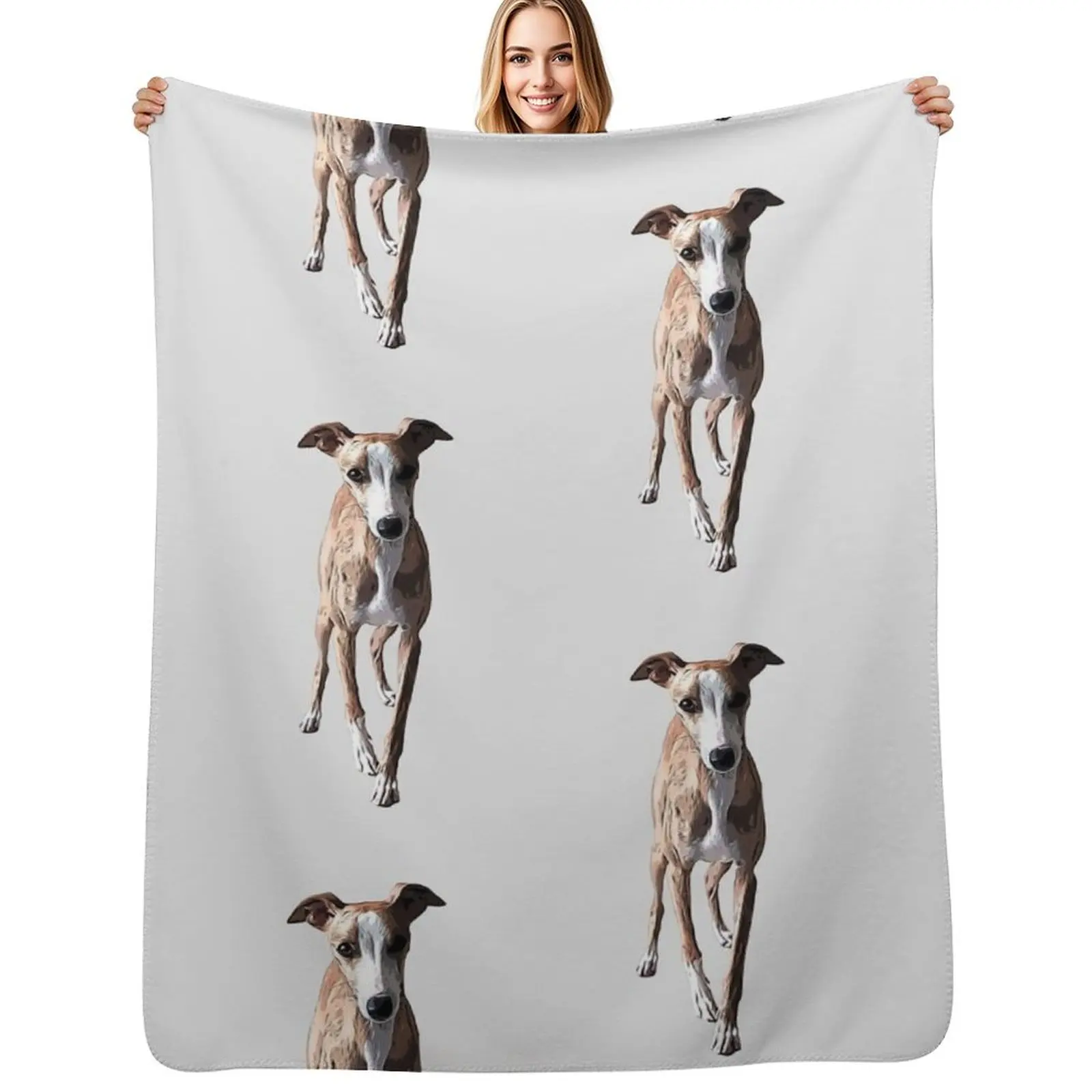 Whippet Throw Blanket Bed for winter Blankets For Sofas for sofa wednesday Camping Blankets