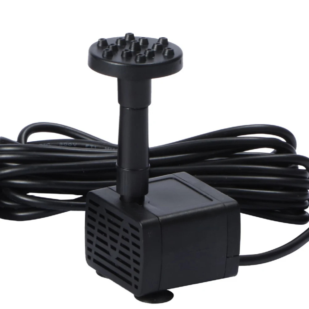 

1.2W Solar Water Fountain Pump 200L/h with 6 Nozzles Solar Powered Fountain Water Pump Solar Pond Pump for Water Feature Outdoor