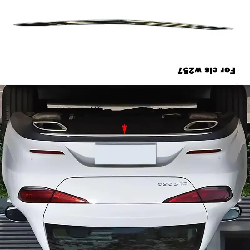 

A2578856600 Rear Bumper Chrome Trim Chromium Styling For Mercedes Benz CLS C257 W257 CLS260