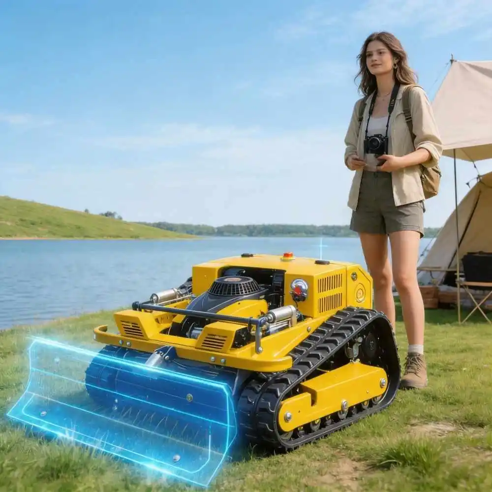 Customization Tracked Lawn Mower Self-Propelled  CE/EPA Certified Certified Lawn Remote Control Type Garden