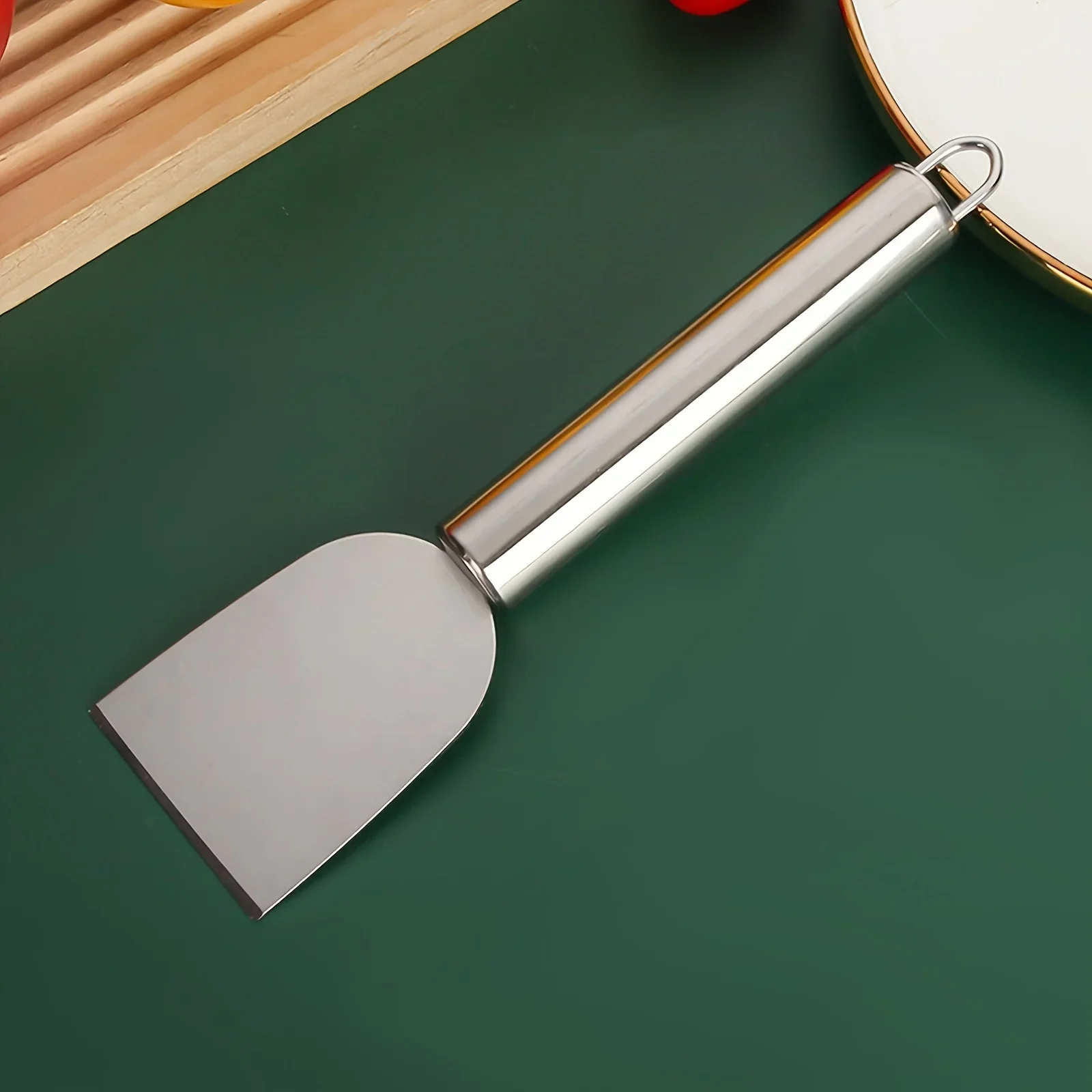 Kitchen, bathroom and household use, multi-functional cleaning scraper, durable metal stainless steel glue remover