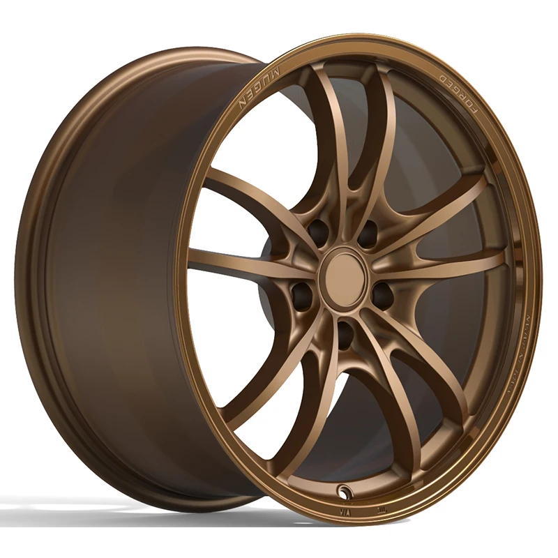 

Customized New Design Bronze Integral Aluminum Alloy Wheels 18 "19" 20 "21" 22 "23" 24 "forged Wheels For Sale