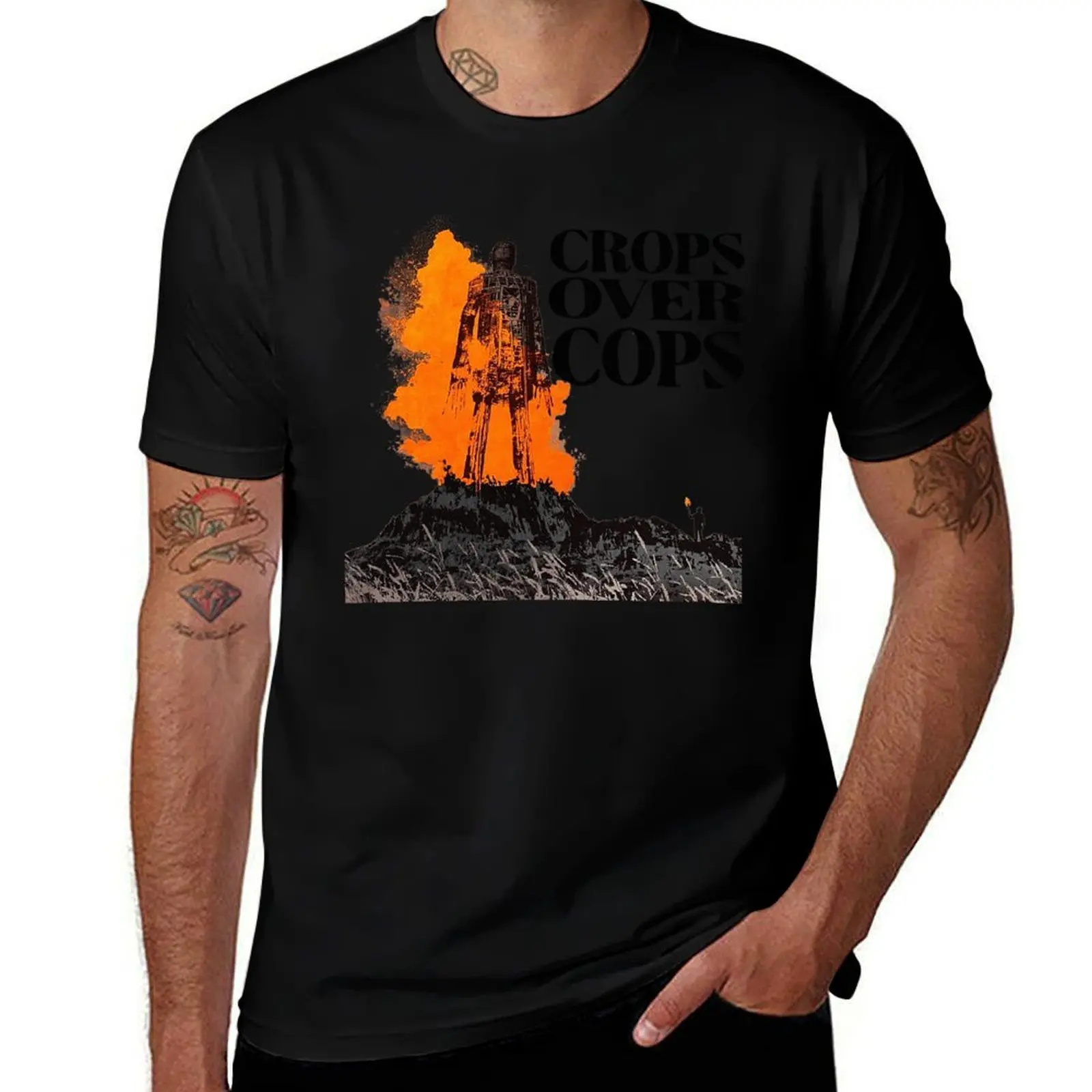 G T Shirt Man Crops…