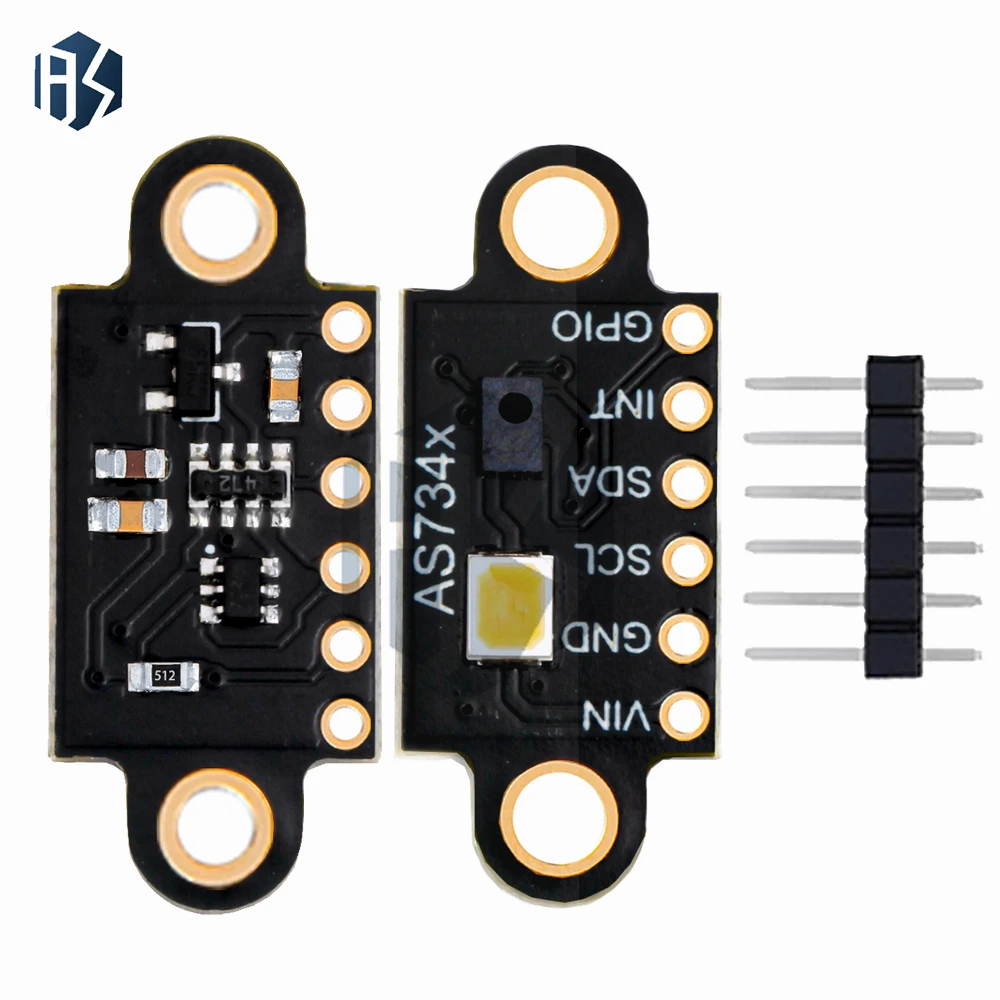 AS7341 AS734x Visible Spectral Sensors Module Color Temperature illuminance High Accuracy Color Detection For Arduino