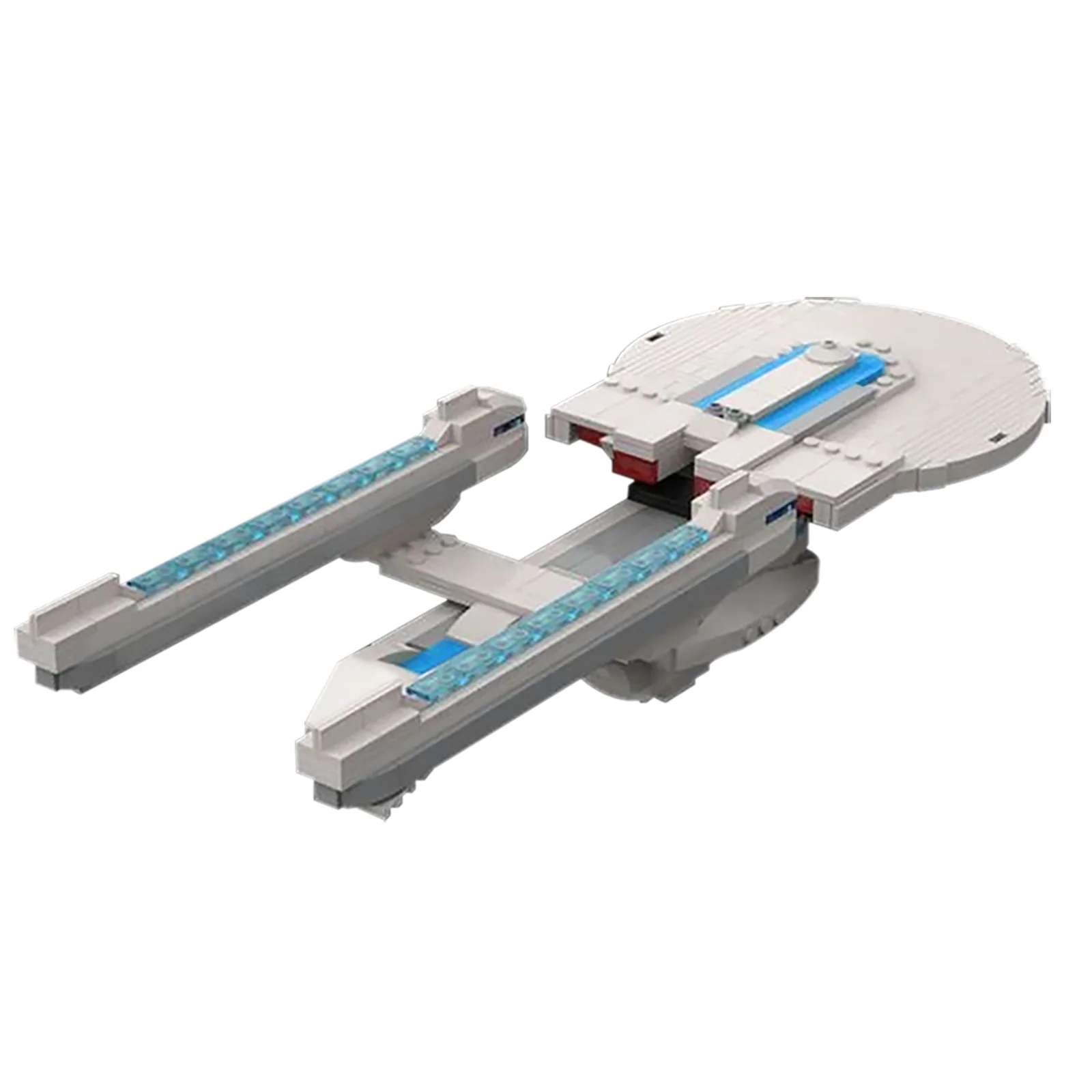 

Строительные блоки CR90 Corvette MOC, модель космического корабля посланий из Эпических космических войн, подробная коллекция звездного корабля для любителей взрослых