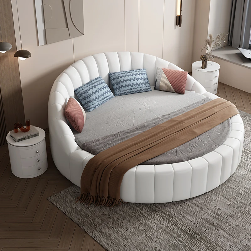 

Headboard Queen 200x220 Round Bed Frames Design Lit Frame King Round Double Bed Wood Full Twin Headboard Bedroom Furniture