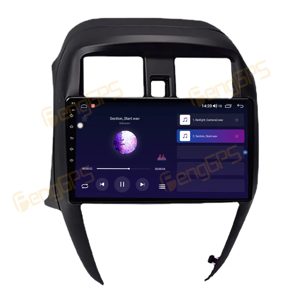 For NISSAN SUNNY 2014 - 2018 Android Car Radio 2Din Stereo Receiver Autoradio Multimedia Player GPS Navi Hear Unit Screen