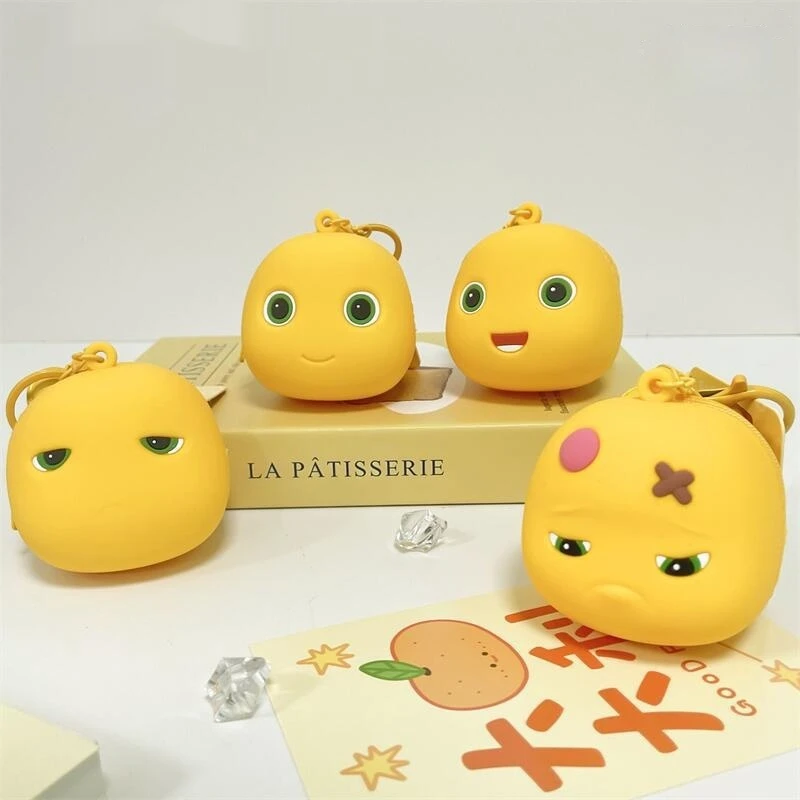 

Аутентичный Nailong Milk Dragon, креативный силиконовый кошелек для наушников, мини-милый мультяшный мешок для хранения, подарочный кулон, держатель для кошелька