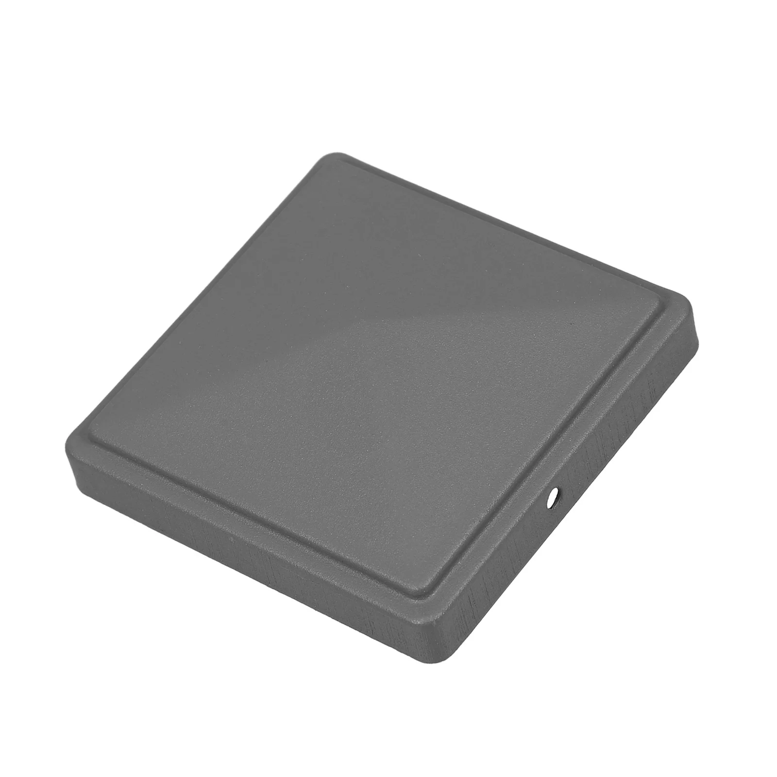 

Metal Fence Post Cap Waterproof Rainproof Cover Black Square Pipe Decorative Outdoor Guardrail Decking Post Skirt