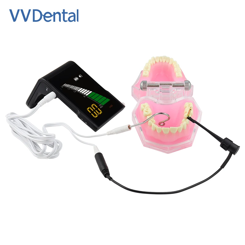 VVDental Endo Apex Locator Root Canal Measurement Located Automatic With LCD Screen Calibratingensures  Endodontic Buzzer Alert