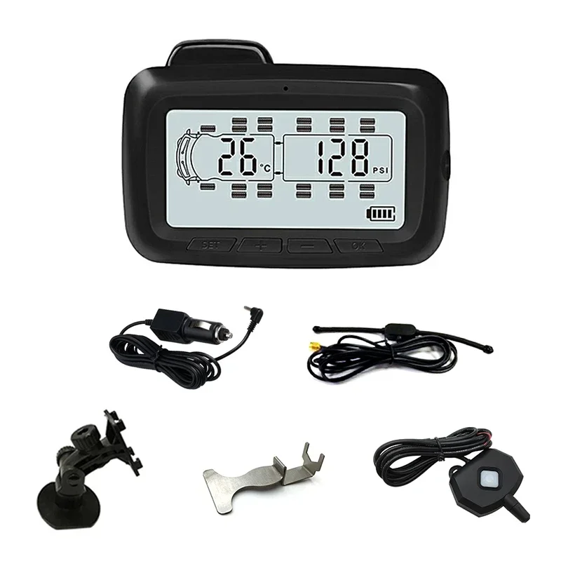 CAREUD 199psi tpms external sensor truck wheel 6 8 10 12 14 16 18 22 repeater RV trailer bus tire pressure monitoring system