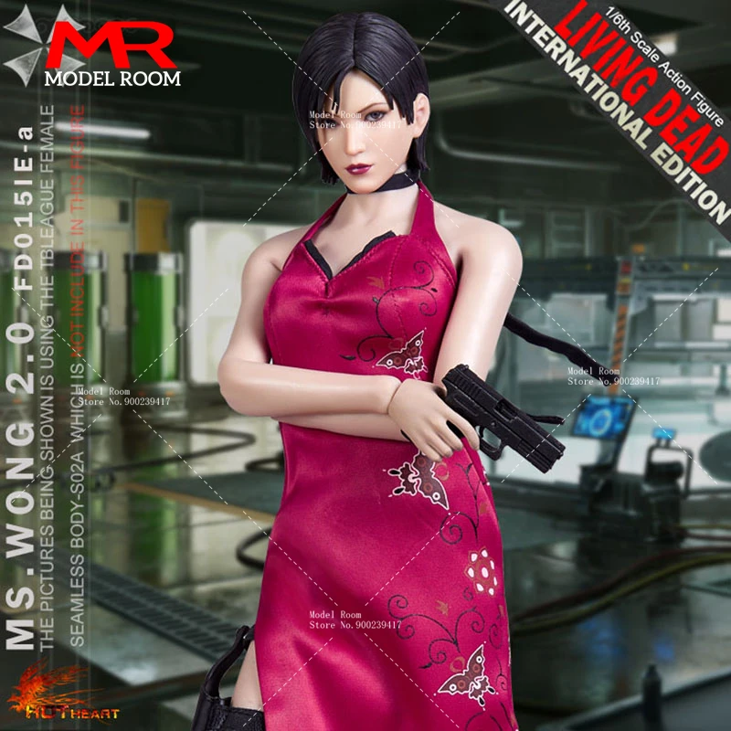 2024 Q4 Hot Heart FD015IE 1/6 Scale Ada Wong 2.0 Action Figure 12\'\' Female Solider Figurine Model Full Set Collectible Toy