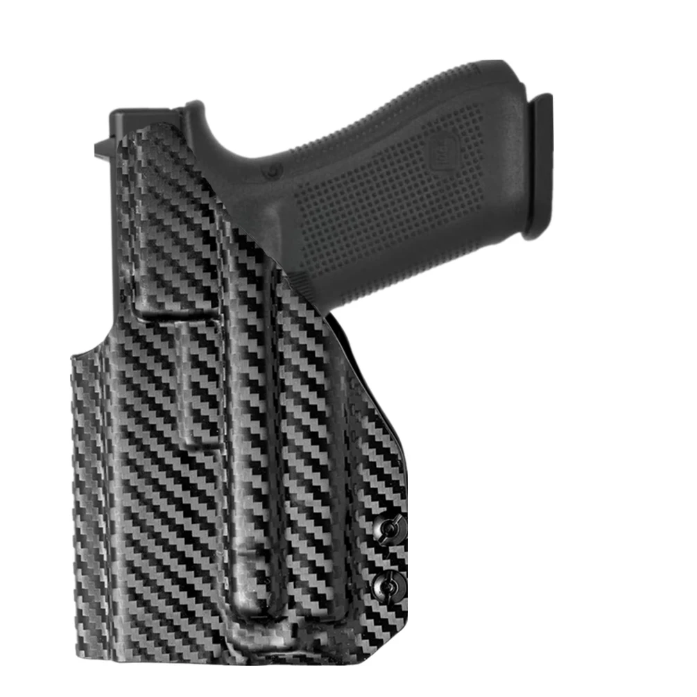 Kydex Internal Holster For Glock 17 19 19X 25 31 45 MOS with Olight Baldr S PL Mini 2 Valkyrie GM23 Flashlight Tactical Light