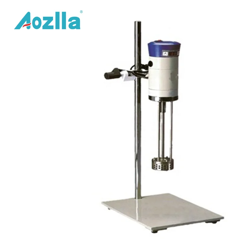 Homogenizer Dispersi Kecepatan Tinggi Laboratorium Dengan Layar Digital Homogenizer Geser Tinggi