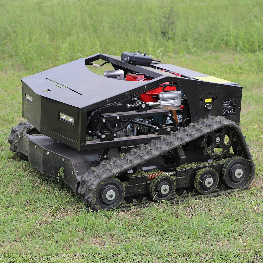 

Robotic 550mm Gas Mower Electric Golf Gasoline Wireless Remote Control Crawler Lawn Mower