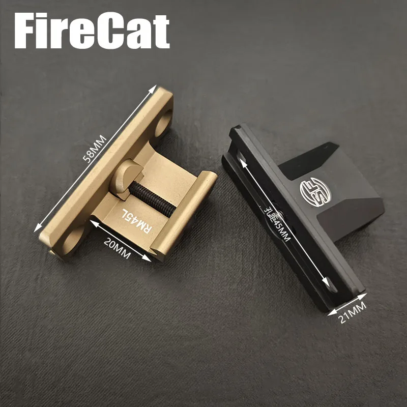 مصباح يدوي تكتيكي قاعدة جانبية شعار SF مناسب لسلسلة M951 M952V مصباح يدوي 20 مللي متر ملحقات الصيد المسار #2