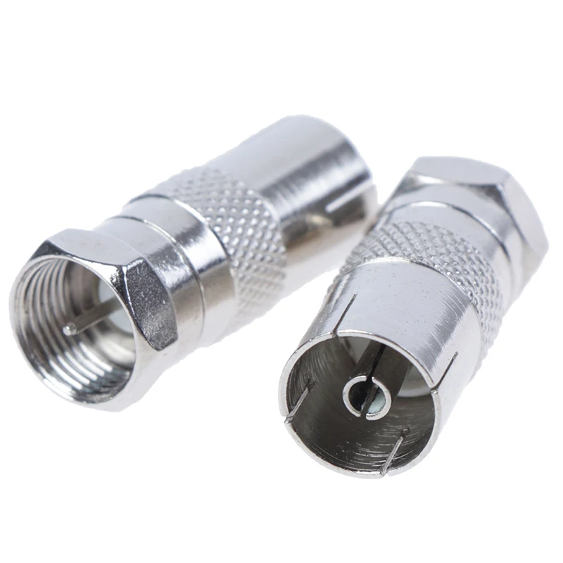 2Pcs F Type Male Pl…