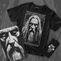 Saruman The White cotton shirt All Size Unisex T-Shirt