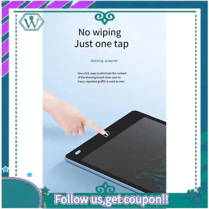 A75Q-8.2 Inch LCD Drawing Tablet Writing Board Color Graffiti Board Drawing Board For Children Birthday Drawing Tablet