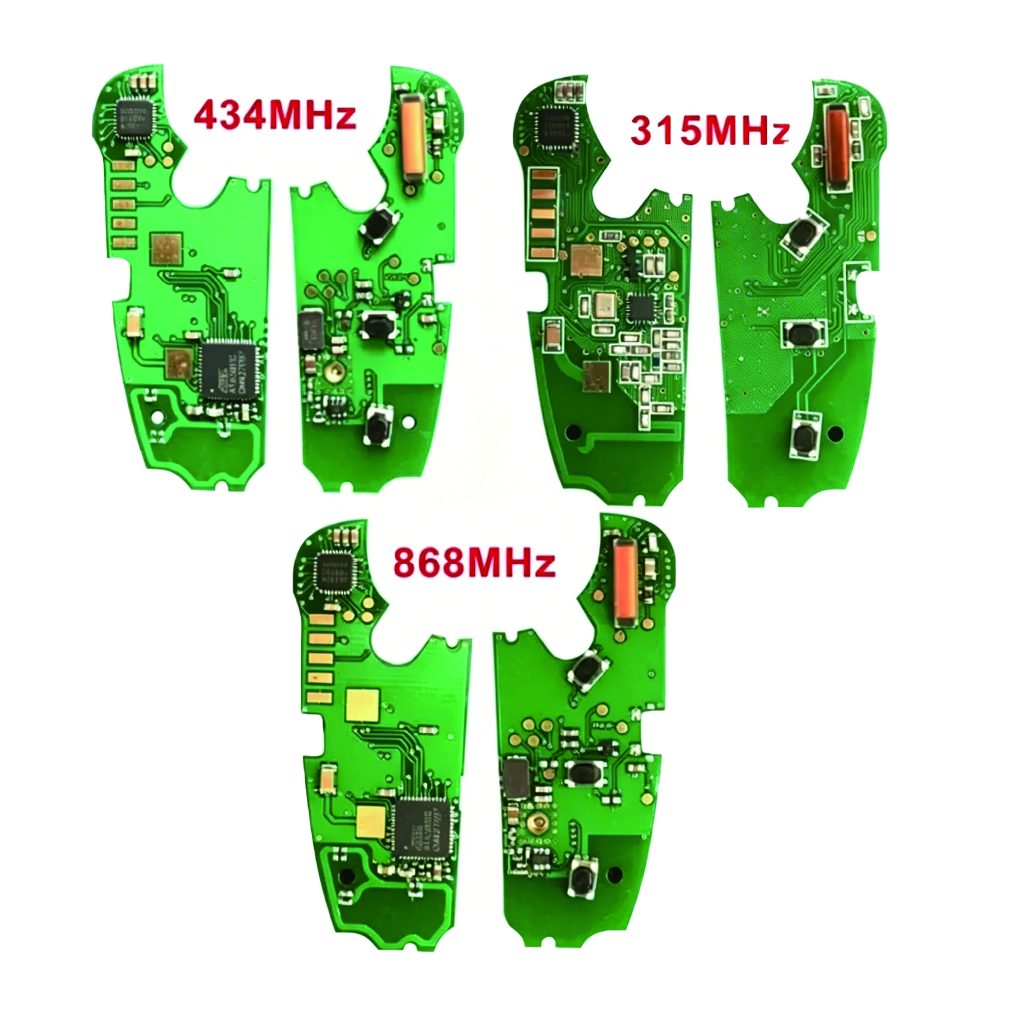 KEYECU IYZ3314 4F0837220R 4F0837220M 4F0837220T Flip Remote Key Fob for Audi A6 S6 Q7 2004‑2015 315MHz 434MHz 868MHz 8E Chip view 6