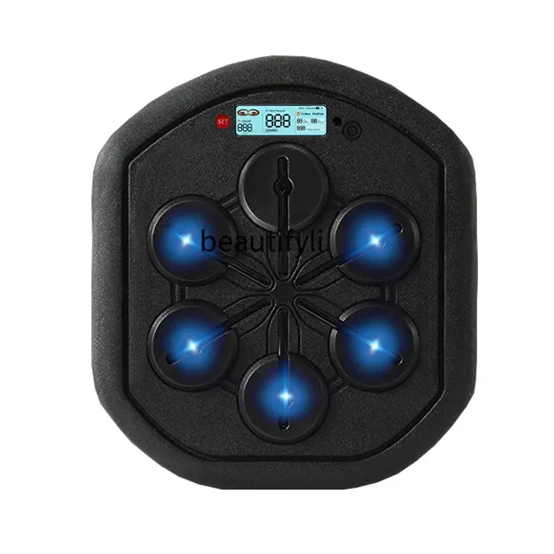 Smart Music Boxing Machine Electronic Boxing Reaction Target Beat Rhythm Wall Target Training Equipment Boxing Version