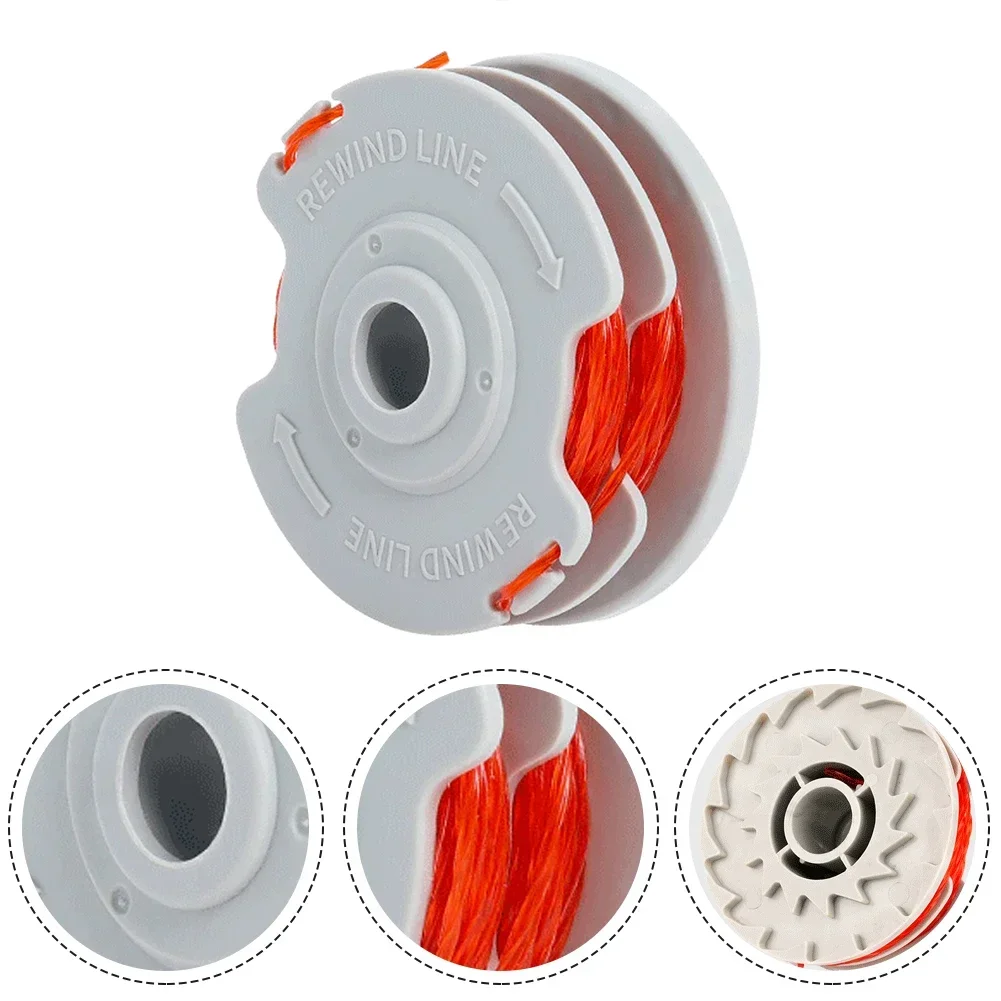 Accessories FLY021 Spool Nylon Parts Strimmer Trimmer Spool & Line 1pcs 65*24MM CONTOUR 500 XT Double Autofeed