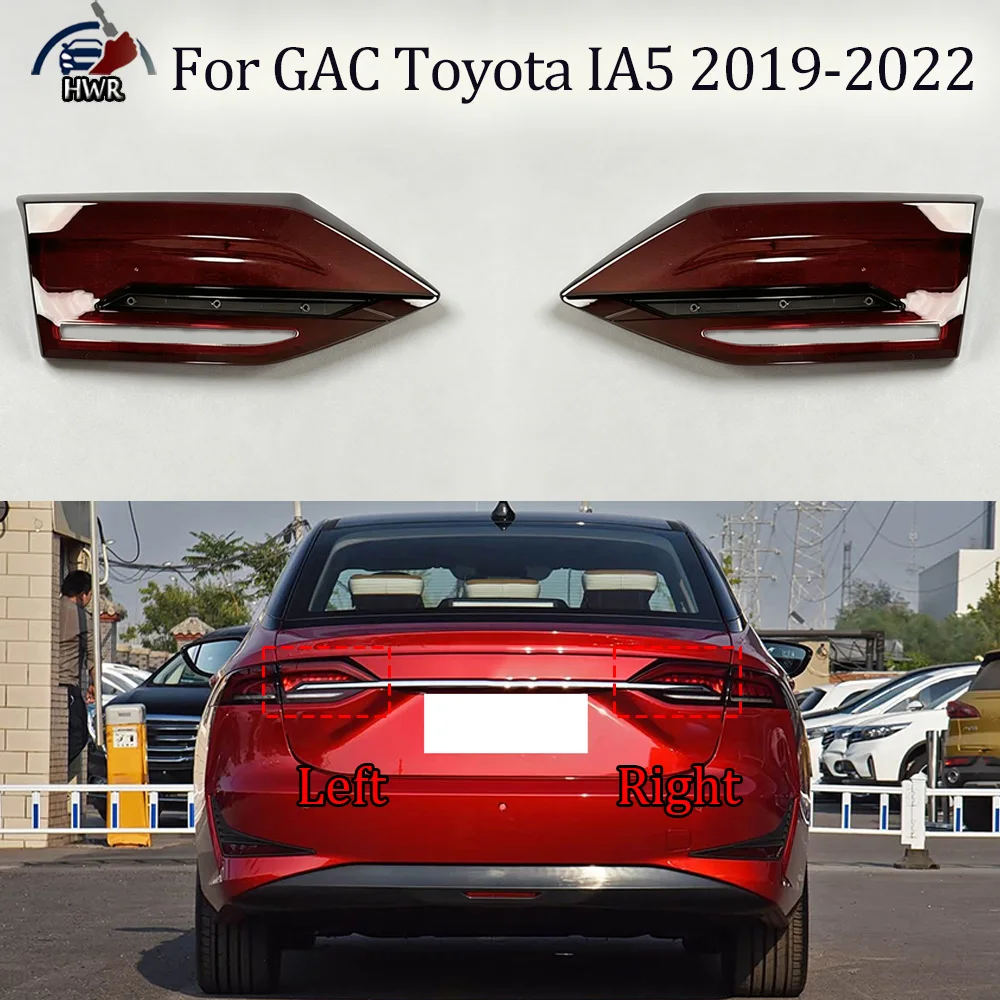 Inside Taillight Shell Tail Lamp Cover Turn Signal Stop Light Mask Replace Original Lampshade 2019-2021 2022 For GAC Toyota IA5
