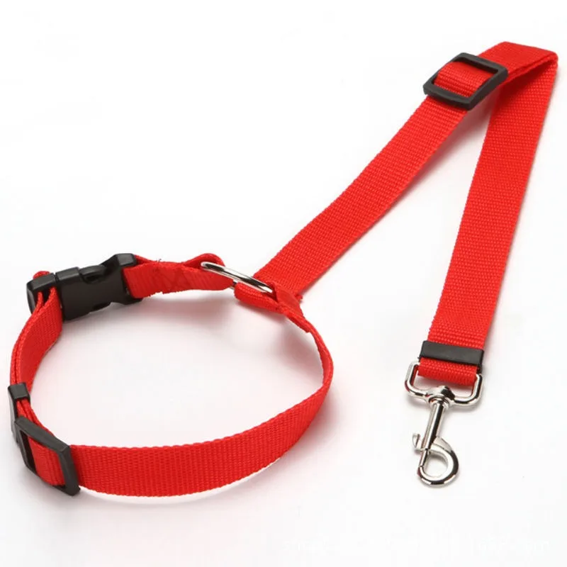 Adjustable Pet Car Seat Belt – Nylon Safety Restraint — detail image 7
