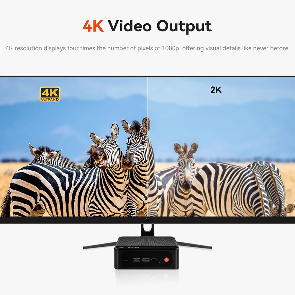 Beelink SER5 Max Mini PC - AMD R7, 16GB RAM, 500GB SSD